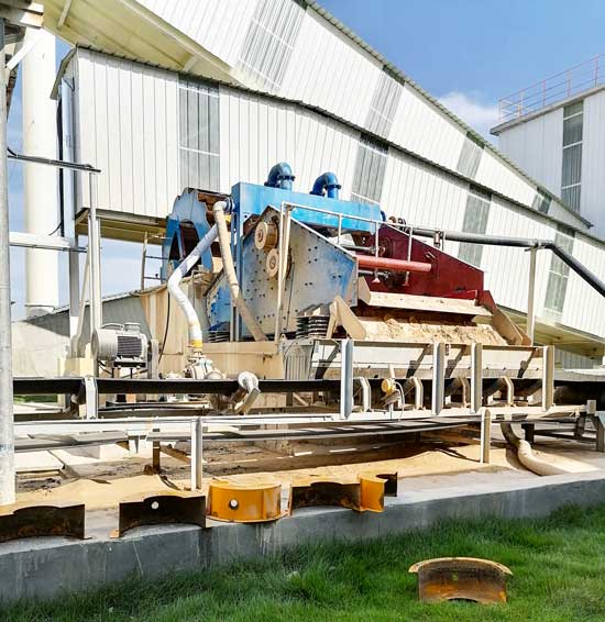 dewatering-sand-washer